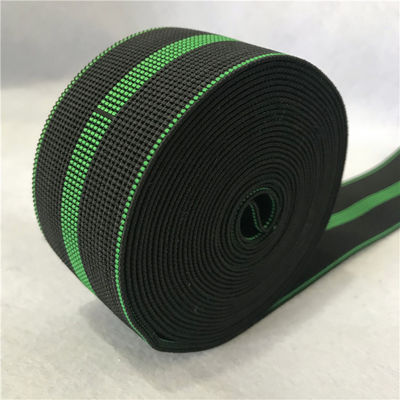 Çin yansıtıcı polyester dokuma genişliği 50mm siyah renk kanepe koltuk için kullanın Tedarikçi