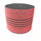 3 inç kanepe elastik dokuma 70mm genişlik kırmızı siyah çizgilerle% 50 -% 60 uzama Tedarikçi